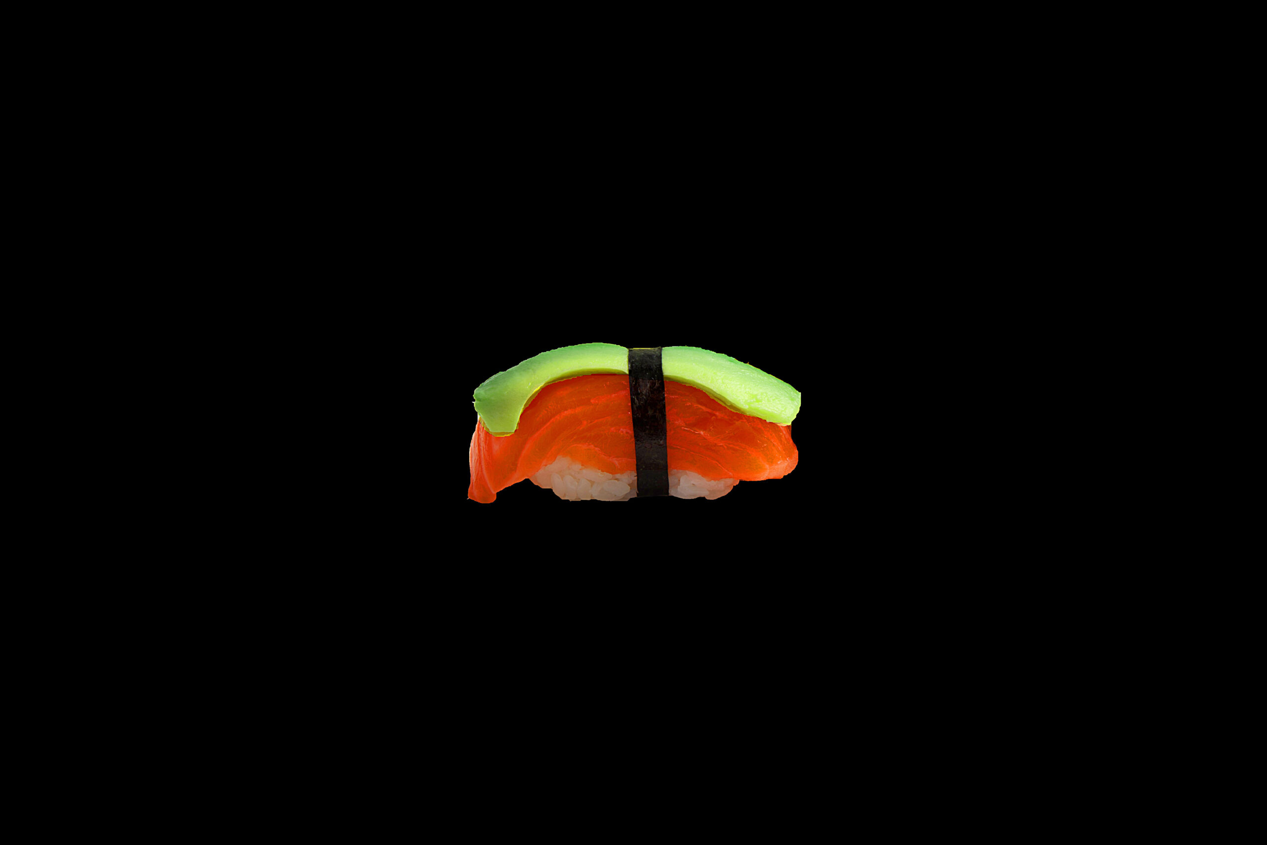 2 Sake Avokado Nigiri